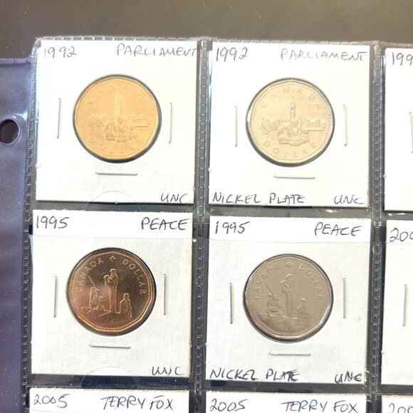 Collection of 24 Special Loonies + 24 Duplicates in Nickel Plate! - Picture 9 of 16
